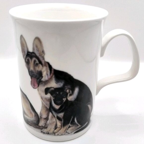 Roy Kirkham  Mug Dog Lovers: German Shepard Alsatian, Bone China - Picture 1 of 9